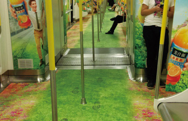 深圳地铁 香港雅仕维集团广告喷画供应商