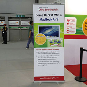 PP纸喷画 易拉宝PP画面