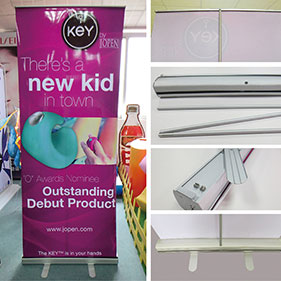 全铝撑杆式易拉宝