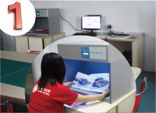 国内喷绘行业拥有自建实验室的工厂。