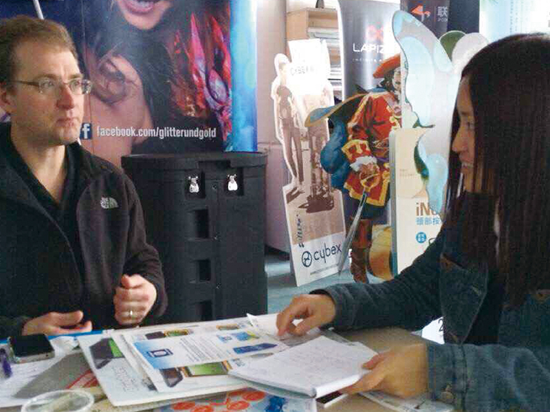 One of Our American Customer Visited Us