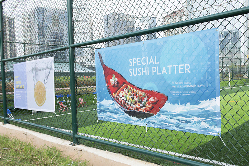Mesh Banners — The Perfect Advertising Solution for Windy Locations.